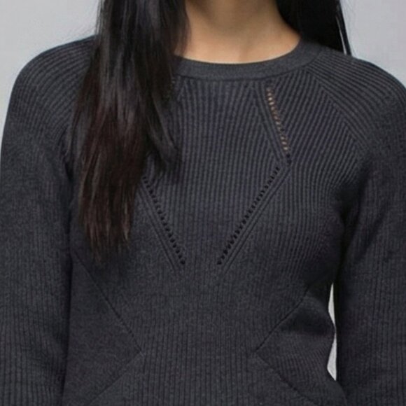 LULULEMON ATHLETICA THE SWEATER THE BETTER LIGHTWEIGHT LUXE KNITWEAR - Picture 3 of 13